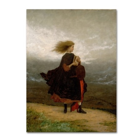Eastman Johnson 'The Girl I Left Behind Me 2' Canvas Art,24x32